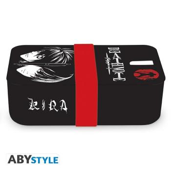 Death Note - Bento-Box - "Kira vs L" Sie brauchen einen vollen Bauch, um während Ihrer hektischen Untersuchungen richtig denken zu können! Packen Sie Ihr Mittagessen ein und nehmen Sie es überall mit. Vielleicht liegt das Geheimnis Ihrer Untersuchung in d